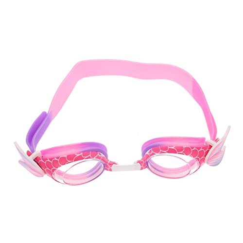 BELLIFFY Wasserdichte Meerjungfrauen Schwimmbrille Für Kinder Komfortable Schwimmbrille Für Mädchen Und Jungen UV Schutz Anti Beschlag Verstellbar von BELLIFFY