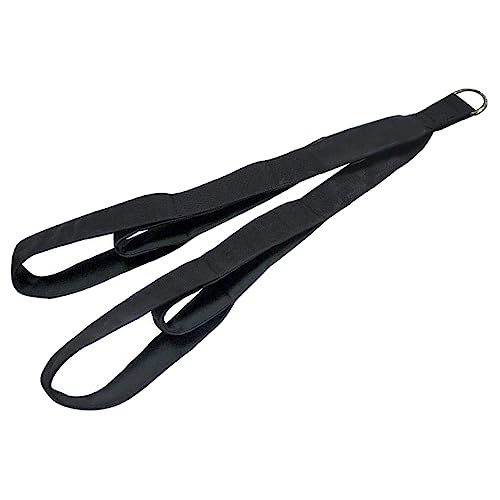 BELLIFFY Ziehen Sie das Trainingsgurtband herunter Bizeps Zugseil Trizeps-Fitnessseil Muskel Fitness geräte fitnessgeräte Bizeps-Trainingsseil Trizeps-Zugseil Gurtband aus Polyester Black von BELLIFFY