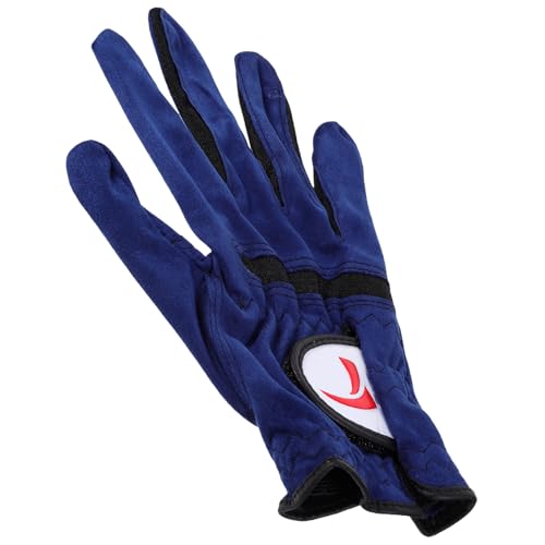 BELLIFFY golfhandschuhe Golf handschuh Golfers Golf Training mat Golfhandschuh mit kompakterem Fit Golfhandschutz Golf-Handschützer Handschuhe für den Mann Golfzubehör Faserstoff Blue von BELLIFFY