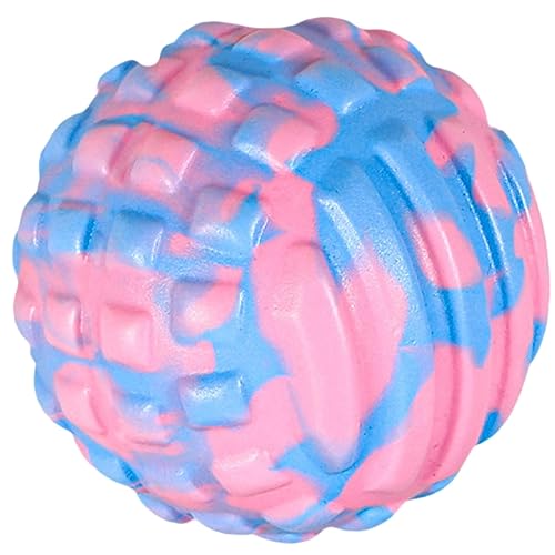 BELLIFFY praktischer Massageball Ball zum Massieren Massageball für Schulterverspannungen myofaszialer Massageball fitnessball gymnastikballe Massageball für die Füße Tragbarer Yogaball Eva von BELLIFFY