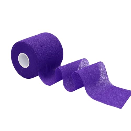 BELOWSYALER 1 Rolle Athletic Tape Bandagen Wrap Schwämme Film Tennisschläger Wrap Sport Bandagen Schaumstoff Badmintonschläger Kissen Wrap von BELOWSYALER