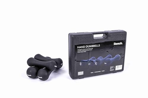 BENCH BS2306 Bone Head Dumbbell Set Dumbbells Unisex BLACK von BENCH