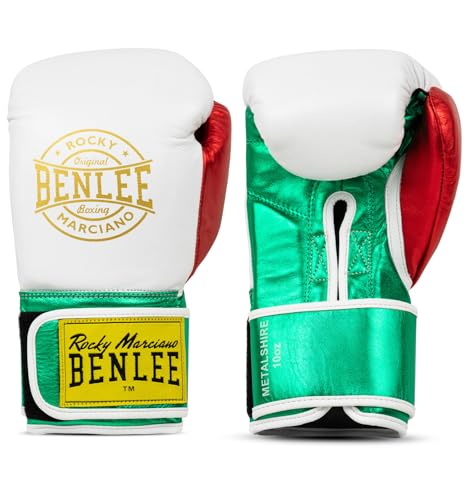 BENLEE Boxhandschuhe aus Leder (1 Paar) METALSHIRE White/Green/Red 12 oz BENLEE Boxhandschuhe aus Leder (1 Paar) METALSHIRE White/Green/Red 12 oz von Benlee