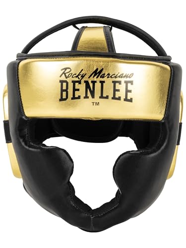 BENLEE Kopfschutz aus Kunstleder BLANCE L/XL, Black/Gold BENLEE Kopfschutz aus Kunstleder BLANCE L/XL, Black/Gold von BENLEE