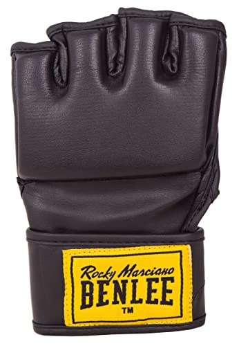 BENLEE MMA-Trainingshandschuhe aus Kunstleder (1 Paar) Bronx Black XL von BENLEE