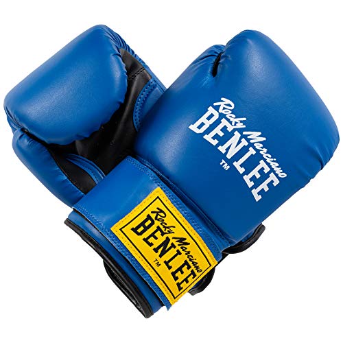 BENLEE Boxhandschuhe aus Artificial Leather Rodney Blue/Black 10 oz BENLEE Boxhandschuhe aus Artificial Leather Rodney Blue/Black 10 oz von BENLEE Rocky Marciano