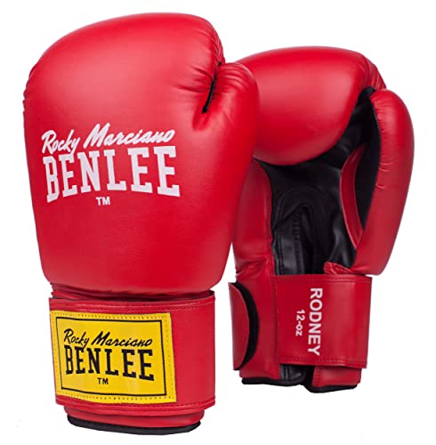 BENLEE Boxhandschuhe aus Artificial Leather Rodney Red/Black 12 oz von BENLEE Rocky Marciano