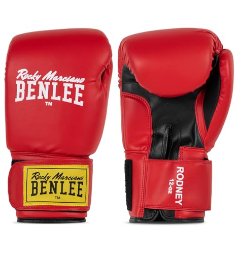 BENLEE Boxhandschuhe aus Artificial Leather Rodney Red/Black 12 oz von BENLEE Rocky Marciano