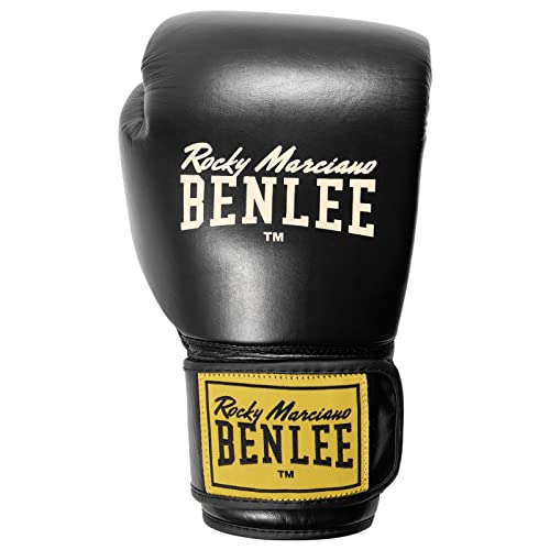 BENLEE Boxhandschuhe aus Leder (1 Paar) Evans Black 10 oz BENLEE Boxhandschuhe aus Leder (1 Paar) Evans Black 10 oz von BENLEE Rocky Marciano