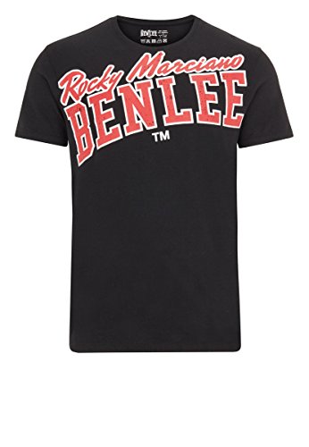 Benlee Herren T-Shirt Normale Passform Grosso Black L von BENLEE Rocky Marciano