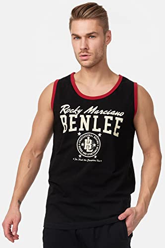 Benlee Herren Singlet schmale Passform Pittsfield Black M von BENLEE Rocky Marciano