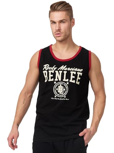 Benlee Herren Singlet schmale Passform Pittsfield Black XXXL von BENLEE Rocky Marciano