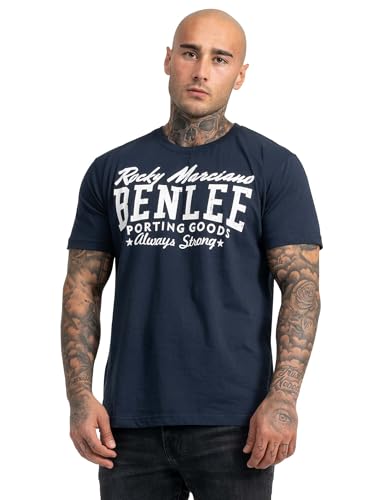 Benlee Herren T-Shirt Normale Passform Retro Logo Dark Navy M Benlee Herren T-Shirt Normale Passform Retro Logo Dark Navy M von BENLEE Rocky Marciano