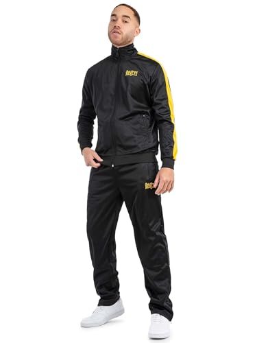Benlee Herren Trainingsanzug normale Passform PRESENT SUIT Black XXXL Benlee Herren Trainingsanzug normale Passform PRESENT SUIT Black XXXL von BENLEE Rocky Marciano