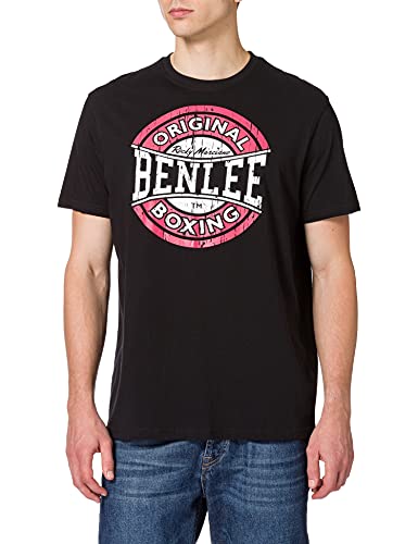 BENLEE Herren T-Shirt Normale Passform Boxing Logo Black XL von BENLEE Rocky Marciano