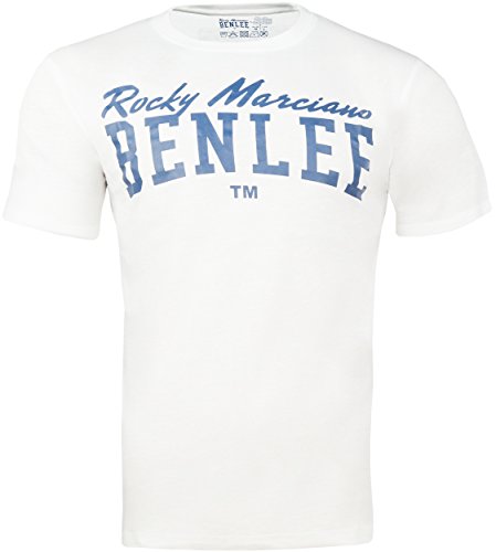 BENLEE Herren T-Shirt Normale Passform Logo White M von BENLEE Rocky Marciano