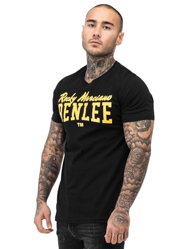 BENLEE Herren T-Shirt Normale Passform Logo Black L von BENLEE Rocky Marciano