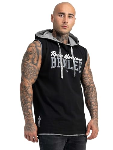 BENLEE Herren ärmelloses T-Shirt mit Kapuze normale Passform EPPERSON XXXL, Black BENLEE Herren ärmelloses T-Shirt mit Kapuze normale Passform EPPERSON XXXL, Black von BENLEE Rocky Marciano
