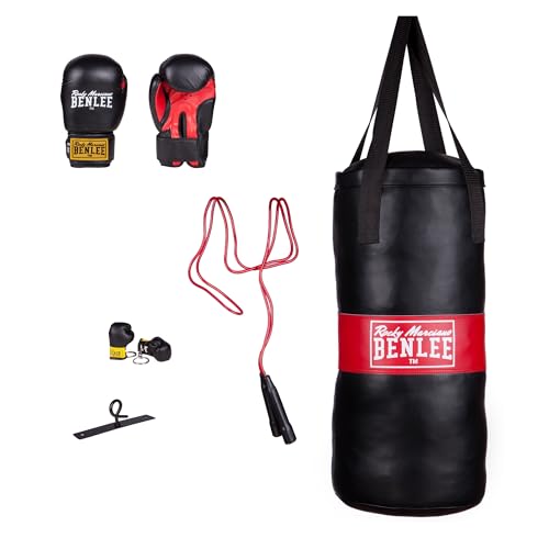 BENLEE Rocky Marciano Kinder Boxing Bag Punchy Boxsack Set, Schwarz, Einheitsgröße EU von BENLEE Rocky Marciano