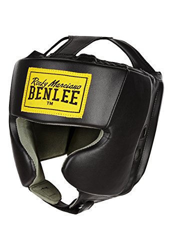 BENLEE Kopfschutz aus Kunstleder Mike Black S/M von BENLEE Rocky Marciano