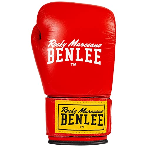 BENLEE Boxhandschuhe aus Leder Fighter Red/Black 10 oz von BENLEE Rocky Marciano