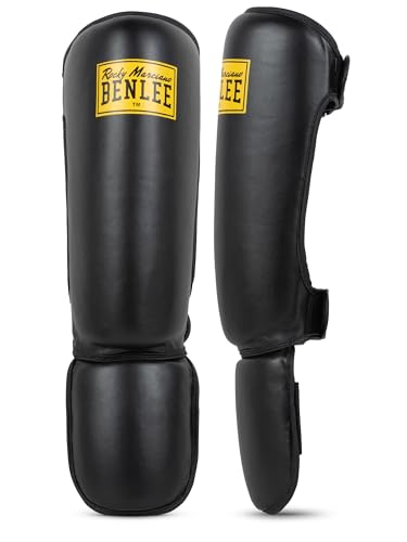Benlee Schienbeinschoner aus Kunstleder (1 Paar) Guardian Black L/XL Benlee Schienbeinschoner aus Kunstleder (1 Paar) Guardian Black L/XL von BENLEE Rocky Marciano