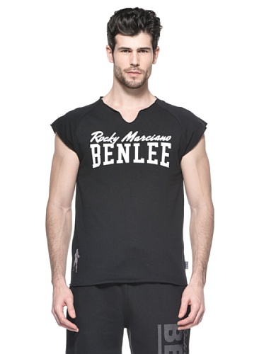 BENLEE Herren T-Shirt Normale Passform Edwards Black M von BENLEE Rocky Marciano