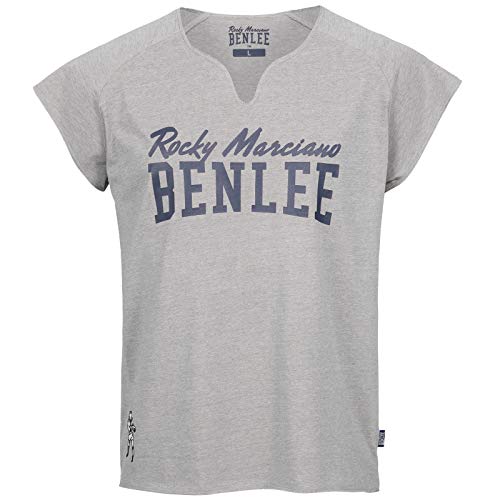 BENLEE Herren T-Shirt Normale Passform Edwards Marl Grey L von BENLEE Rocky Marciano