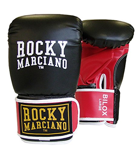 Benlee Boxhandschuhe aus Kunstleder BILOX Black/Red XL von BENLEE Rocky Marciano