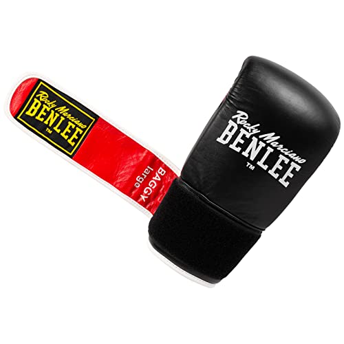 Benlee Boxhandschuhe aus Leder Baggy Black/Red L von BENLEE Rocky Marciano
