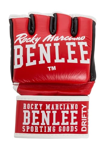 Benlee MMA-Trainingshandschuhe aus Leder DRIFTY Red M von BENLEE Rocky Marciano