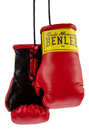 BENLEE Rocky Marciano Unisex Miniature Boxing Gloves, Dark Red, Einheitsgröße EU von BENLEE Rocky Marciano