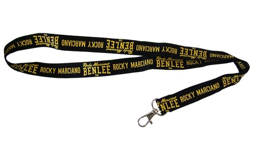 BENLEE Schlüsselband BLRM Necktape Black/Yellow one Size von BENLEE Rocky Marciano