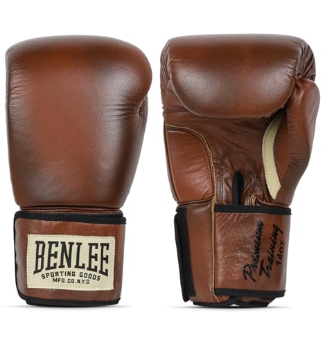 BENLEE Boxhandschuhe aus Leder PREMIUM TRAINING 14 oz, Brown/Black/Beige BENLEE Boxhandschuhe aus Leder PREMIUM TRAINING 14 oz, Brown/Black/Beige von BENLEE Rocky Marciano