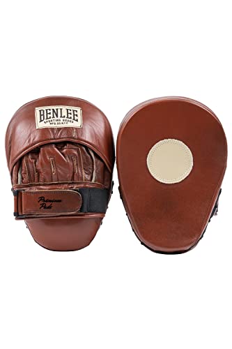 BENLEE Handpratzen aus Leder (1 Paar) Premium PAD Brown/Black/Beige one Size von BENLEE Rocky Marciano