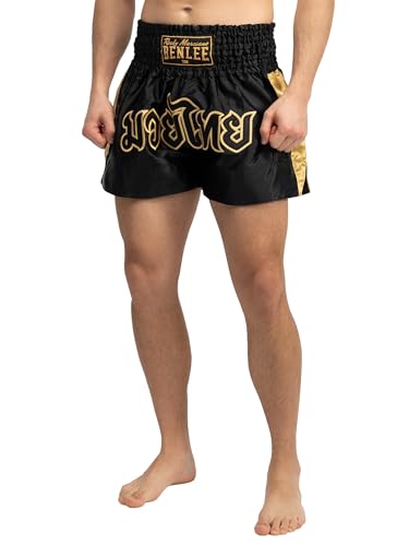 BENLEE Herren Thaibox-Hose Goldy Black/Gold XS von BENLEE Rocky Marciano