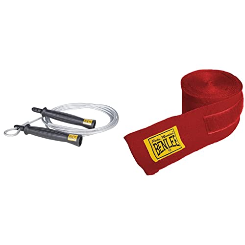 Benlee Springseil Super Jump & BENLEE Rocky Marciano Herren 4,5m Handwraps, Rot, 3m EU Benlee Springseil Super Jump & BENLEE Rocky Marciano Herren 4,5m Handwraps, Rot, 3m EU von BENLEE Rocky Marciano