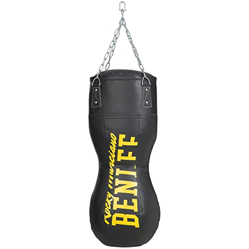 BENLEE Body- und Uppercut- Boxsack aus Kunstleder Riccardo Black 120cm von BENLEE Rocky Marciano