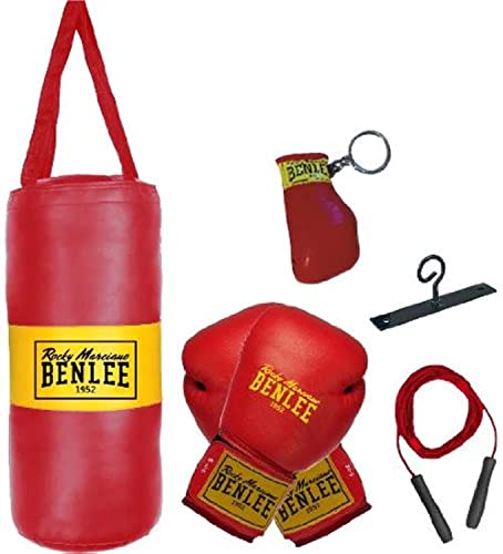 BENLEE Boxsport-Set für Kinder Punchy Red one Size von BENLEE Rocky Marciano