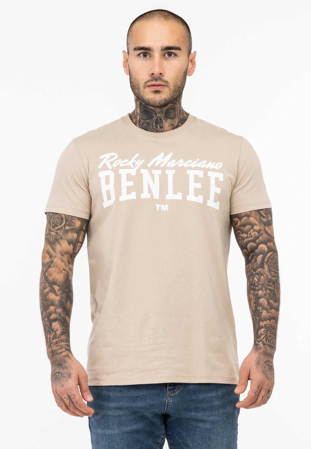 BENLEE Herren T-Shirt normale Passform LOGO von BENLEE