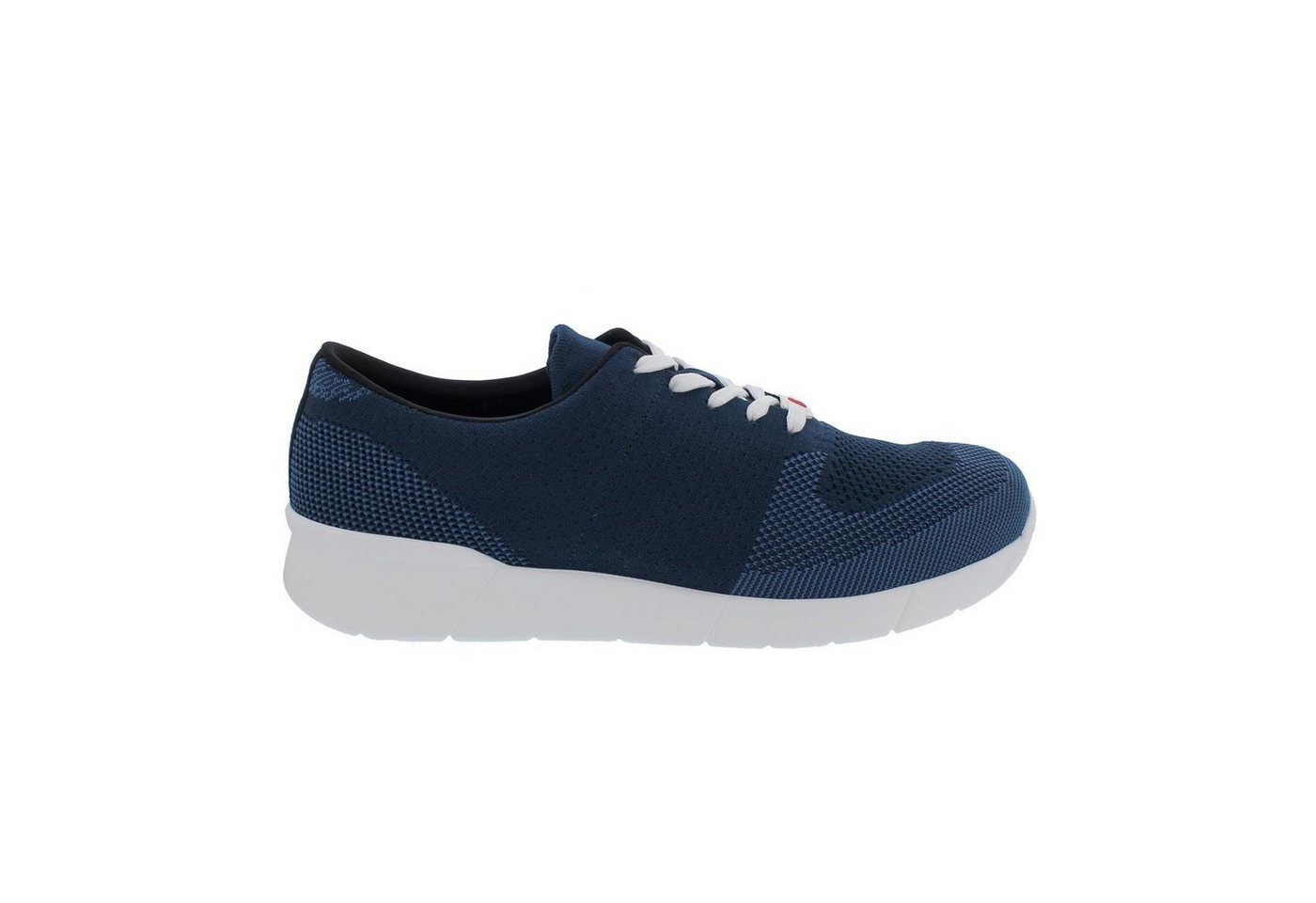 BERKEMANN Linus Sneaker, navy / blau, Comfort Knit, Wechselfußbett, Weite H 590 Schnürschuh von BERKEMANN