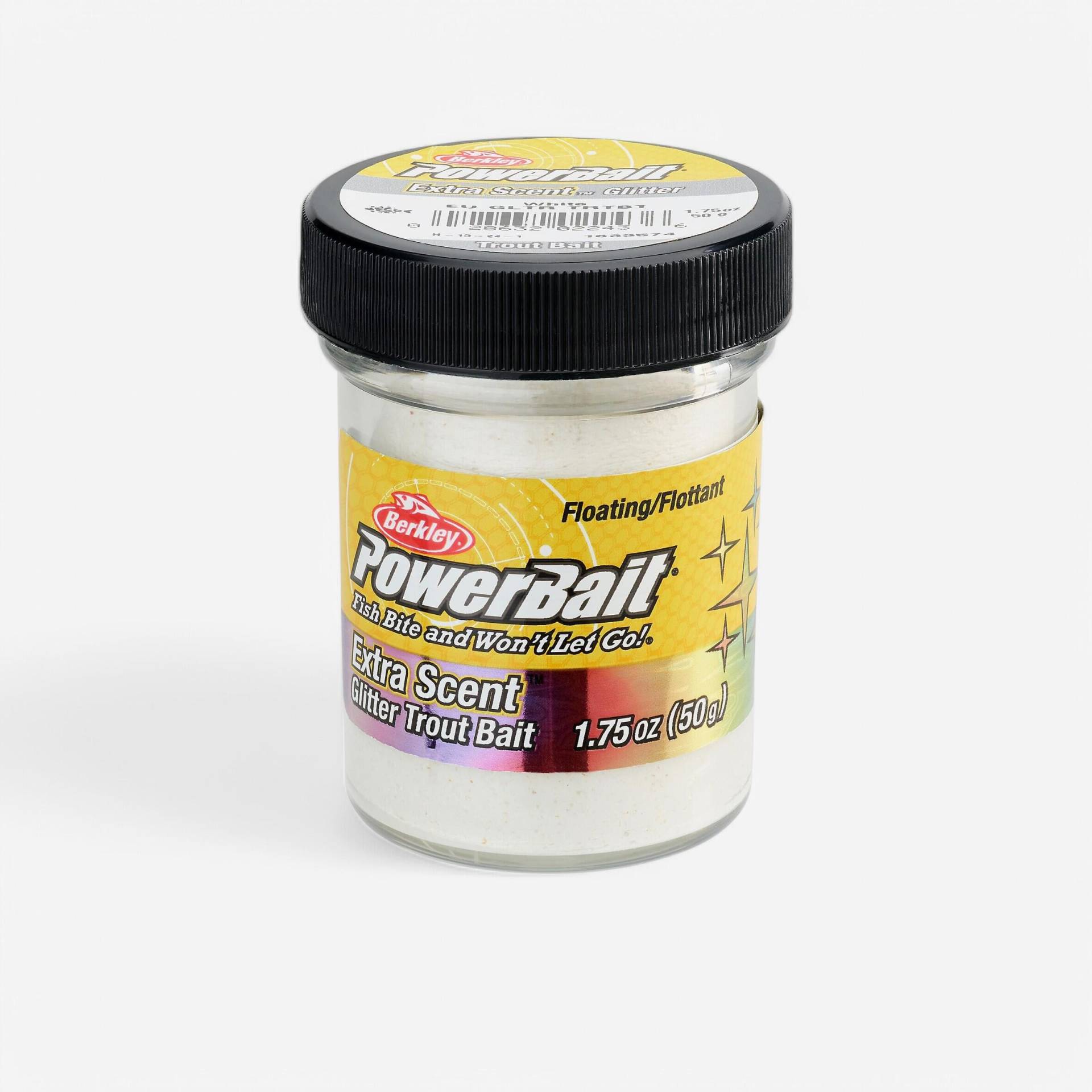 Forellenteig Powerbait weiß/Glitzer Forellenteig Powerbait weiß/Glitzer von BERKLEY