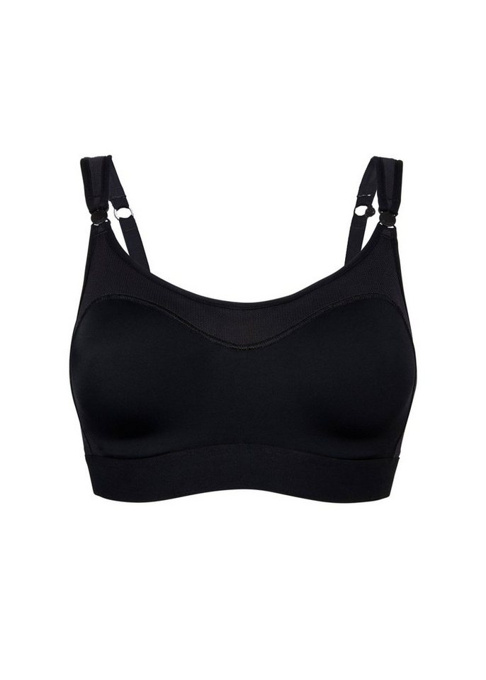 BERLEI Sport-BH Sport Ultimate Performance Sport Crop Top mit Bügel Black 75 D (Bustier, 1-tlg., glatt) von BERLEI