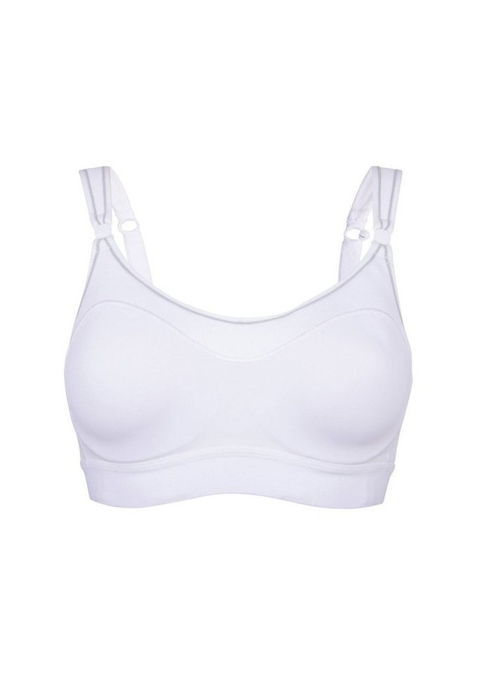 BERLEI Sport-BH Sport Ultimate Performance Sport Crop Top mit Bügel White 70 C (Bustier, 1-tlg., glatt) von BERLEI