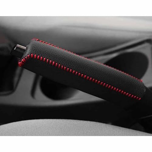 Auto Handbremse Abdeckung, für Audi Q2/Q2L Rutschfeste Universal Handbremse Griff Abdeckung Protector Handbremsgriff Schutzhülle,C von BEROZA