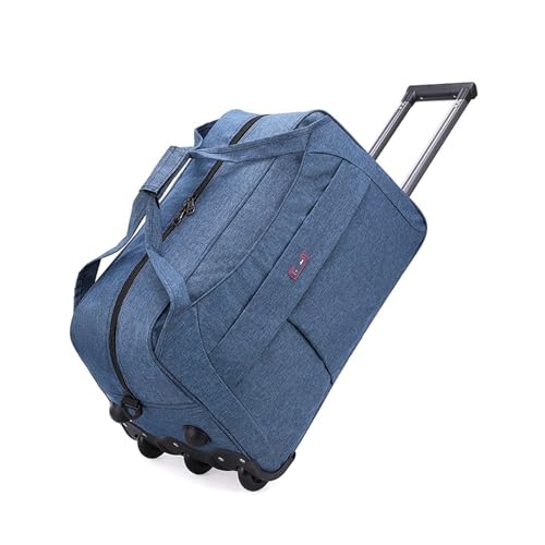 BERRIHORT Koffer Große Kapazität Reisekoffer mit Rädern Trolley Tasche Rollgepäck Tasche Oxford Wheeled Bag von BERRIHORT