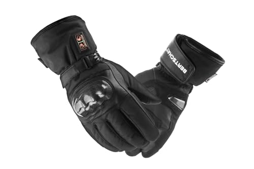BERTSCHAT Beheizbare Motorradhandschuhe Unisex - Beheizbare Handschuhe - Motorradhandschuhe beheizt für Manner und Frauen - USB aufladbar - Mit Wiederaufladbare Akku - Wind- und wasserdicht BERTSCHAT Beheizbare Motorradhandschuhe Unisex - Beheizbare Handschuhe - Motorradhandschuhe beheizt für Manner und Frauen - USB aufladbar - Mit Wiederaufladbare Akku - Wind- und wasserdicht von BERTSCHAT