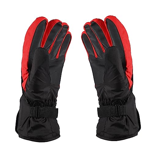 BESPORTBLE 1 Paar Beheizte Handschuhe Fäustlinge Wasserdicht Vlies wiederaufladbar Segelhandschuhe tragbar thermohandschuhe Thermal Gloves Fahrradhandschuhe Winterhandschuh Baumwolle Black von BESPORTBLE