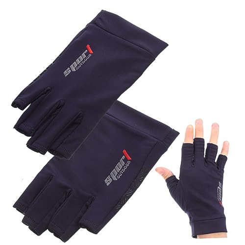 BESPORTBLE 1 Paar Halbfingerhandschuhe Fäustlinge Angelhandschuhe Turnhandschuhe Fahrradhandschuhe Outdoor Zubehör Fitness Handschuhe Reithandschuhe Sportzubehör Outdoor Versorgung von BESPORTBLE