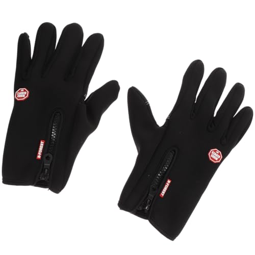 BESPORTBLE 1 Paar Handschuhe SMS Schreiben Winter- -fäustlinge Guantes De Gym para Hombres Angelhandschuh 2 Finger Schneiden Männerfäustlinge Polarfleece Klettern Mann von BESPORTBLE